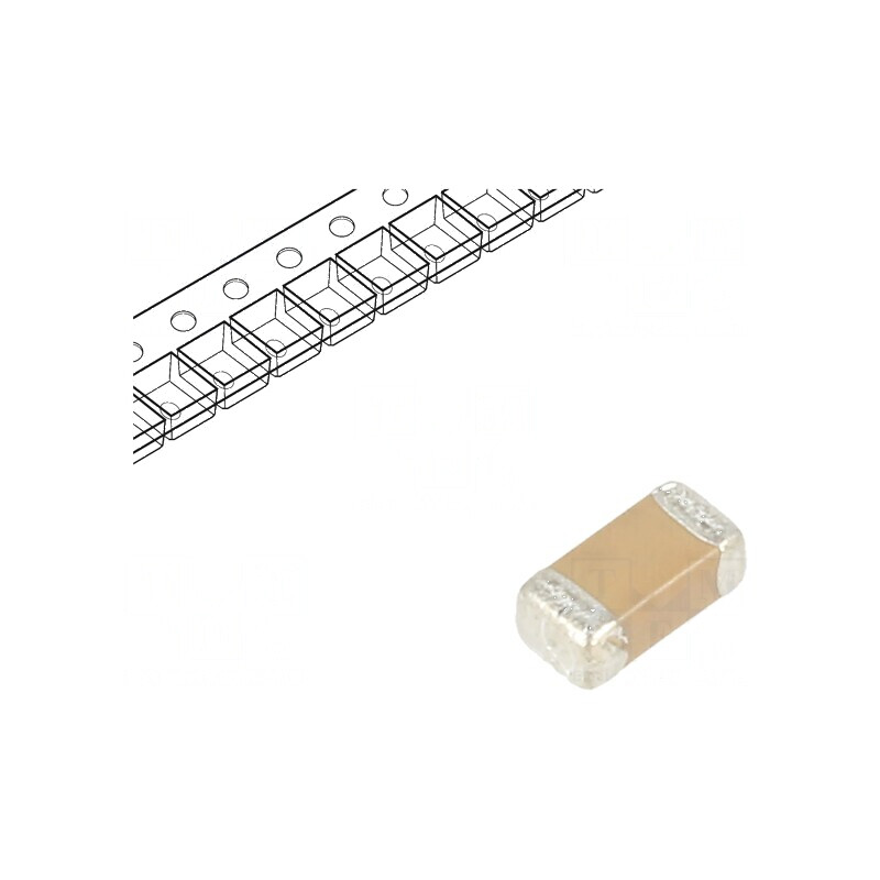 Condensator ceramic MLCC 100nF 100V X7R SMD 1206 ±10% | Electronic-mag.ro | Componente Electronice