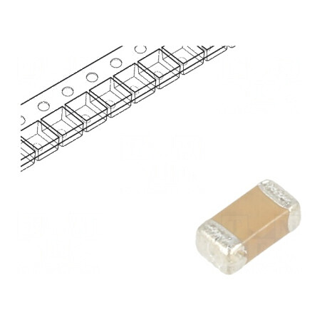 Condensator ceramic MLCC 100nF 100V X7R SMD 1206 ±10% | Electronic-mag.ro | Componente Electronice