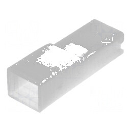 Carcase terminale mamă 4,8mm pentru conectori, 1 pistă | Electronic-mag.ro | Componente Electronice