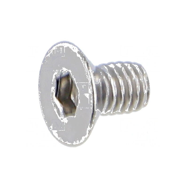 Șurub M3x5 Cap Îngropat Imbus HEX 2mm Oțel Inoxidabil A2 | Electronic-mag.ro | Componente Electronice