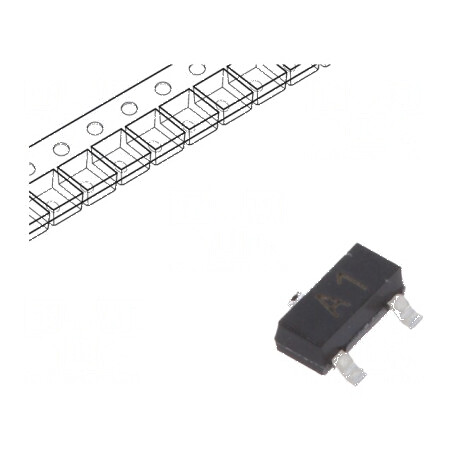 Diodă redresoare SMD 85V 215mA SOT23 4ns 1,25V | Electronic-mag.ro | Componente Electronice