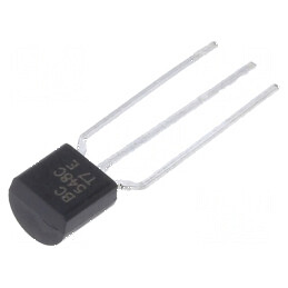 Tranzistor NPN bipolar 30V 0.1A 500mW TO92 | Electronic-mag.ro | Componente Electronice