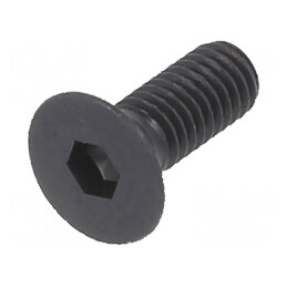 Şurub M3x8 Cap îngropat imbus HEX 2mm oţel negru | Electronic-mag.ro | Componente Electronice