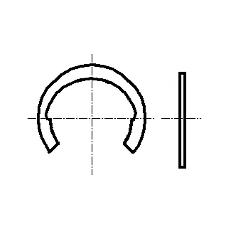 Inel de blocare din oțel elastic, diametru 4mm, BN 831, extern | Electronic-mag.ro | Componente Electronice Inel de blocare din oțel elastic, diametru 4mm, BN 831, extern | Electronic-mag.ro | Componente Electronice