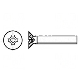Şurub M4x6 0,7 Phillips PH3 oțel inoxidabil A2 | Electronic-mag.ro | Componente Electronice