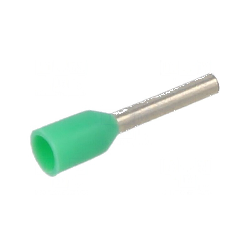 Vârf tub capăt izolată cupru 0,34mm2 6mm verde | Electronic-mag.ro | Componente Electronice Vârf tub capăt izolată cupru 0,34mm2 6mm verde | Electronic-mag.ro | Componente Electronice