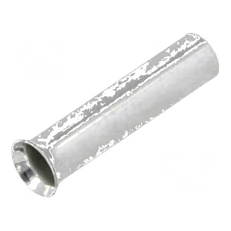 Vârf tub capăt neizolat cupru 2,5mm² 12mm cositorit 14AWG | Electronic-mag.ro | Componente Electronice