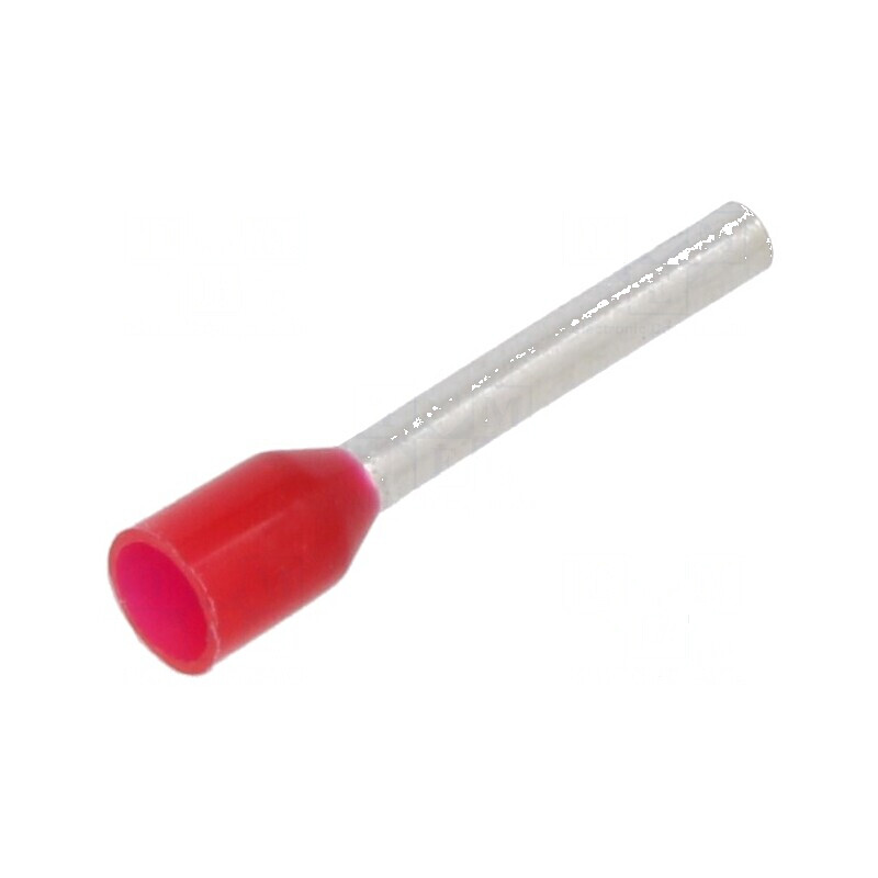 Vârf tub capăt izolată cupru 1mm² 12mm cositorit crimpat | Electronic-mag.ro | Componente Electronice Vârf tub capăt izolată cupru 1mm² 12mm cositorit crimpat | Electronic-mag.ro | Componente Electronice
