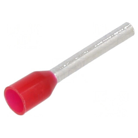 Vârf tub capăt izolată cupru 1mm² 12mm cositorit crimpat | Electronic-mag.ro | Componente Electronice