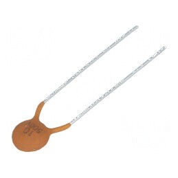 Condensator ceramic 10pF 500V C0G (NP0) ±10% THT 5mm | Electronic-mag.ro | Componente Electronice