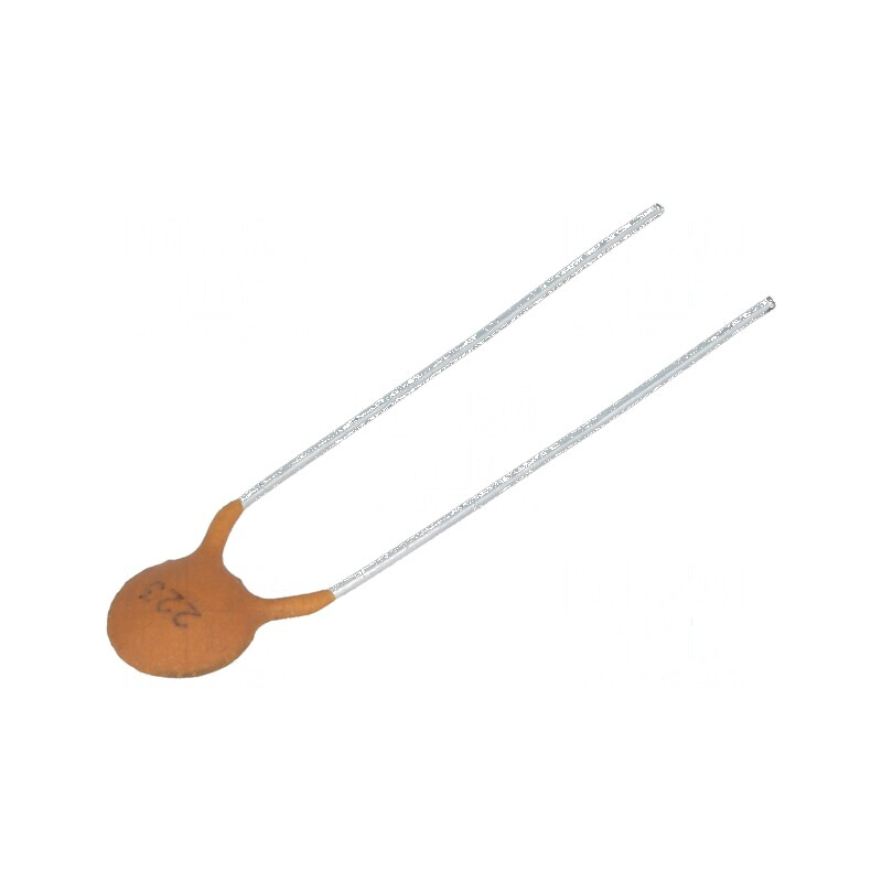 Condensator ceramic 22nF 100V Y5V THT 5mm | Electronic-mag.ro | Componente Electronice