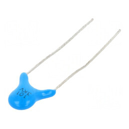 Condensator ceramic 100pF 3kV Y5P THT 7,5mm ±10% | Electronic-mag.ro | Componente Electronice