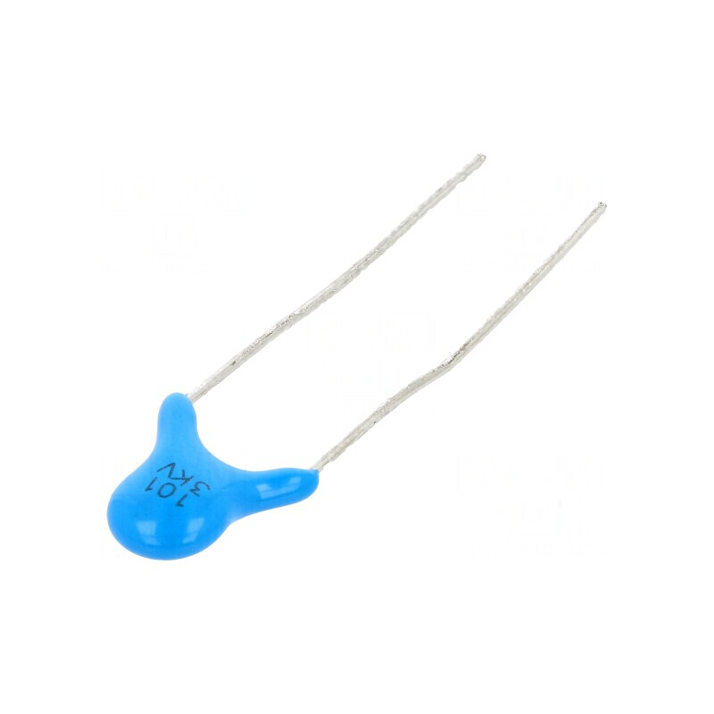 Condensator ceramic 100pF 3kV Y5P THT 7,5mm ±10% | Electronic-mag.ro | Componente Electronice