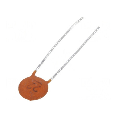 Condensator ceramic 22pF 100V C0G NP0 ±5% THT 2,5mm | Electronic-mag.ro | Componente Electronice