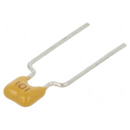 Condensator ceramic 100pF 50V C0G NP0 ±5% THT 5mm | Electronic-mag.ro | Componente Electronice