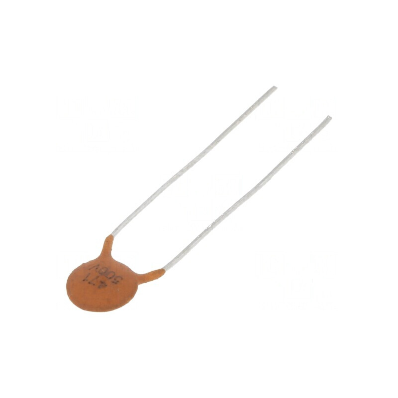 Condensator ceramic 470pF 500V Y5P ±10% THT 5mm | Electronic-mag.ro | Componente Electronice