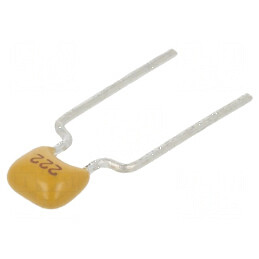 Condensator ceramic 2,2nF 50V X7R ±10% THT 5mm | Electronic-mag.ro | Componente Electronice