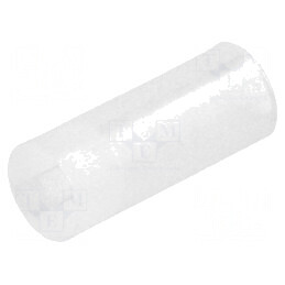 Bucșă de distanțare LED 4mm x 3mm x 10mm naturală | Electronic-mag.ro | Componente Electronice