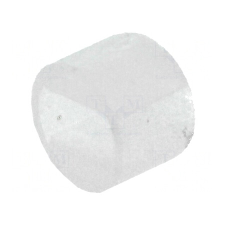 Bucșă de distanțare LED 4mm x 3mm naturală | Electronic-mag.ro | Componente Electronice