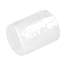 Bucșă de distanțare LED 4mm x 3mm x 5mm naturală | Electronic-mag.ro | Componente Electronice
