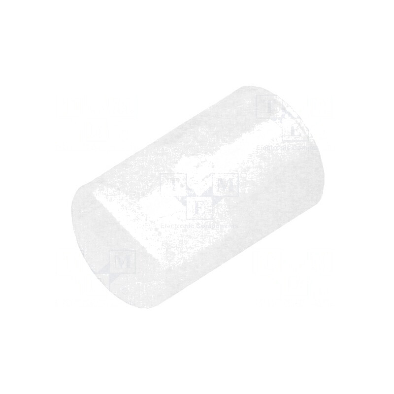 Bucșă de distanțare LED 4mm x 3mm x 6mm naturală | Electronic-mag.ro | Componente Electronice