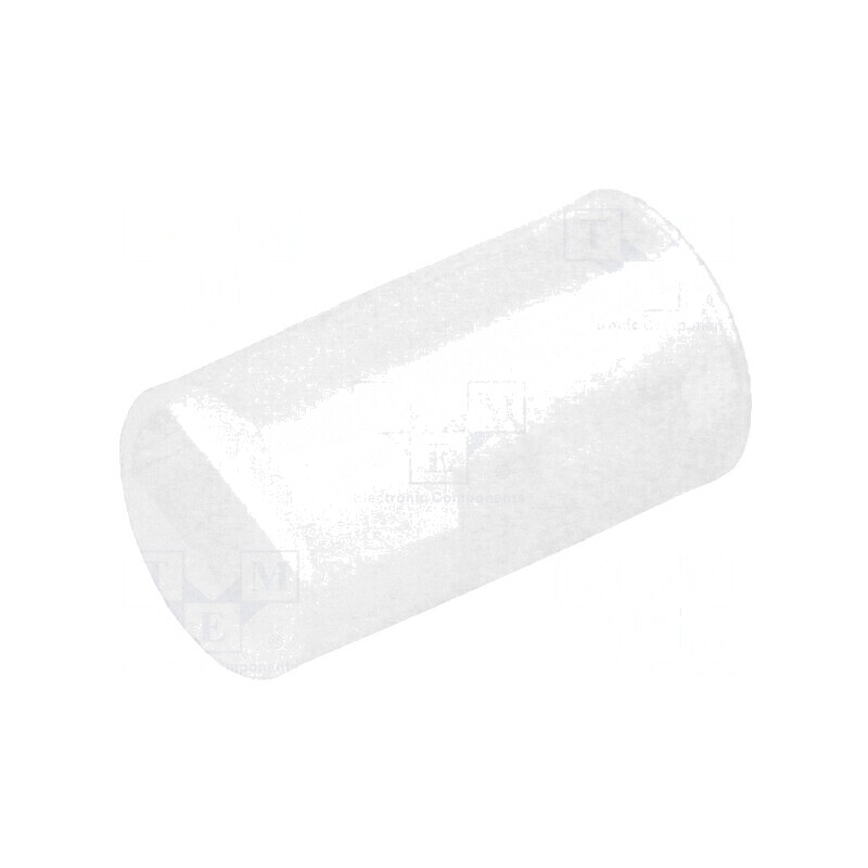 Bucșă de distanțare LED 4mm pentru LED 3mm, Lungime 7mm, Naturală | Electronic-mag.ro | Componente Electronice