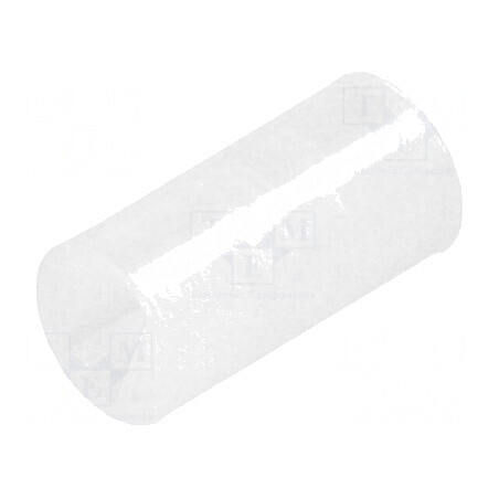Bucșă de distanțare LED 4mm x 3mm x 8mm naturală | Electronic-mag.ro | Componente Electronice
