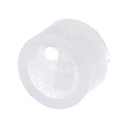 Bucșă de distanțare LED 5mm - Naturală, Lungime 3mm | Electronic-mag.ro | Componente Electronice
