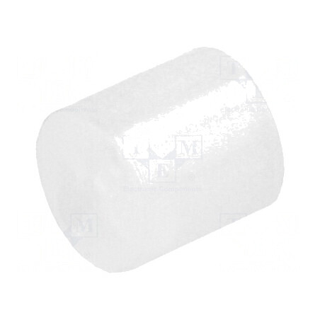 Bucșă de distanțare LED 5mm naturală | Electronic-mag.ro | Componente Electronice