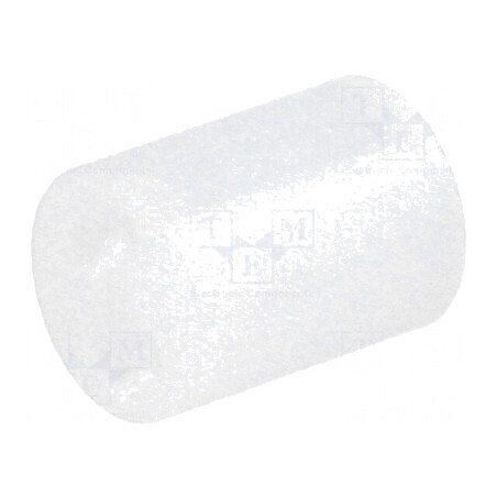Bucșă distanțare LED 5mm, lungime 6.5mm, UL94V-2 | Electronic-mag.ro | Componente Electronice
