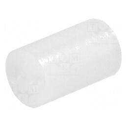 Bucșă distanțare LED 5mm x 8mm naturală | Electronic-mag.ro | Componente Electronice