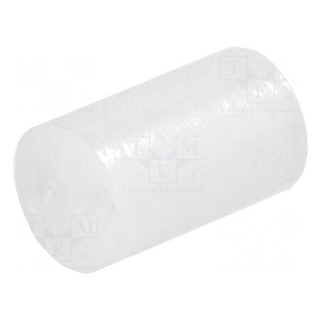 Bucșă distanțare LED 5mm x 8mm naturală | Electronic-mag.ro | Componente Electronice