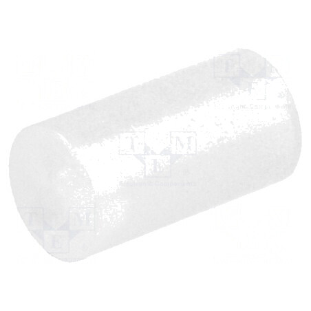 Bucșă distanțare LED 5mm x 9mm naturală | Electronic-mag.ro | Componente Electronice