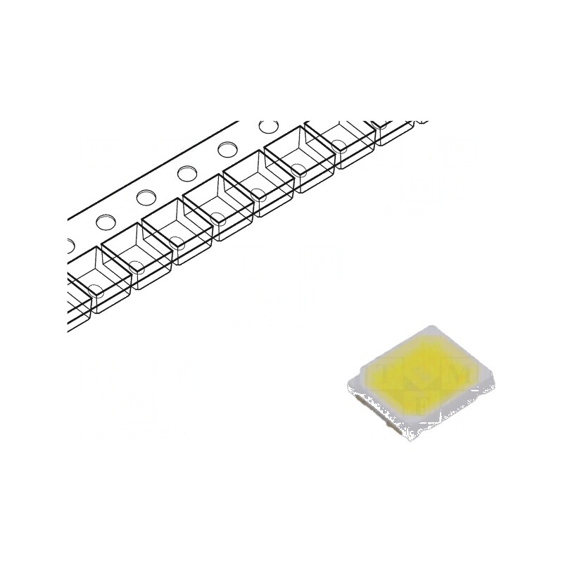 LED alb rece SMD 5700-6500K 105-115lm 120° 150mA 5,6-6,8VDC | Electronic-mag.ro | Componente Electronice LED alb rece SMD 5700-6500K 105-115lm 120° 150mA 5,6-6,8VDC | Electronic-mag.ro | Componente Electronice