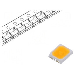 LED alb cald 2800-3100K 105-115lm 120° 150mA 5,6-6,8VDC SMD | Electronic-mag.ro | Componente Electronice