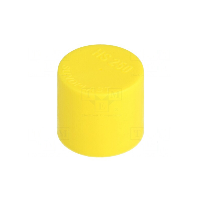 Cap de protecție galben Ø25mm H23,5mm LDPE rotund | Electronic-mag.ro | Componente Electronice Cap de protecție galben Ø25mm H23,5mm LDPE rotund | Electronic-mag.ro | Componente Electronice
