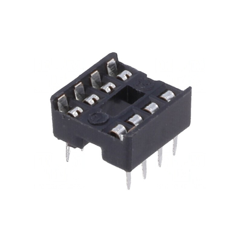 Soclu DIP8 7,62mm THT pentru Circuite Integrate Raster 2,54mm | Electronic-mag.ro | Componente Electronice