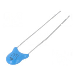 Condensator ceramic 100pF 1kV 5mm SL ±10% | Electronic-mag.ro | Componente Electronice