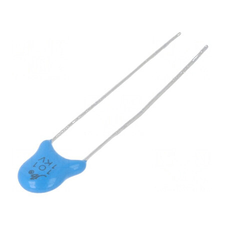 Condensator ceramic 100pF 1kV 5mm SL ±10% | Electronic-mag.ro | Componente Electronice