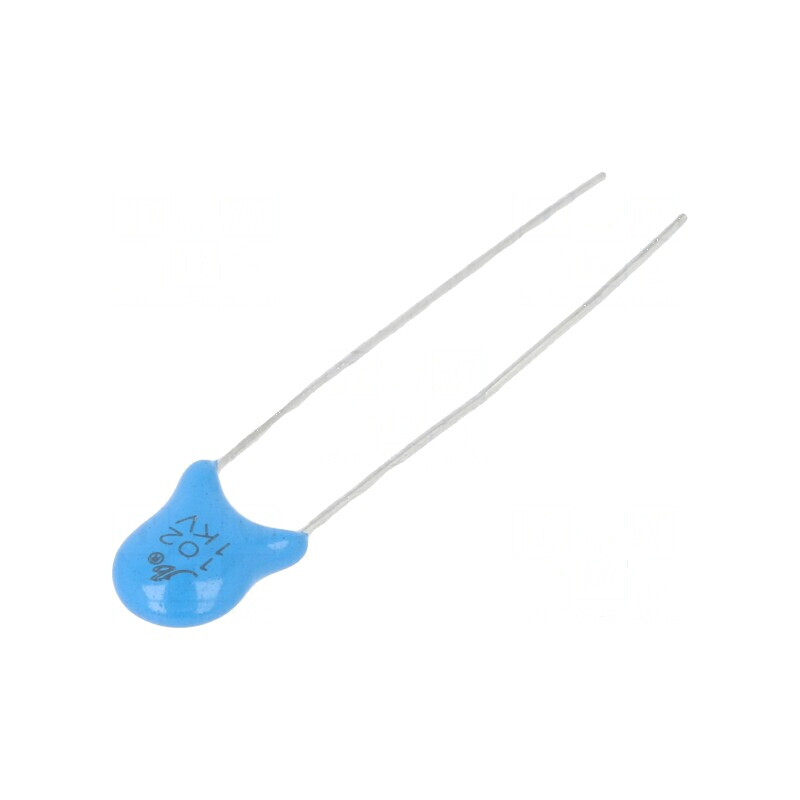 Condensator ceramic 1nF 1kVDC Y5P ±10% 5mm | Electronic-mag.ro | Componente Electronice