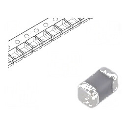 Condensator ceramic MLCC 820pF 50V C0G ±2% SMD 0402 | Electronic-mag.ro | Componente Electronice
