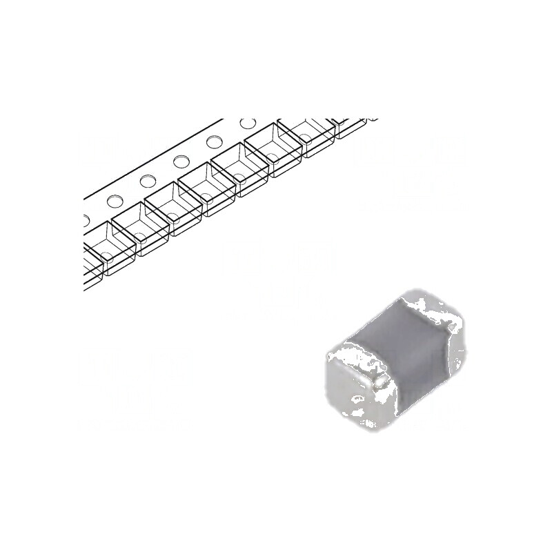 Condensator ceramic MLCC 820pF 50V C0G ±2% SMD 0402 | Electronic-mag.ro | Componente Electronice