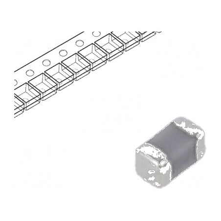 Condensator ceramic MLCC 820pF 50V C0G ±2% SMD 0402 | Electronic-mag.ro | Componente Electronice