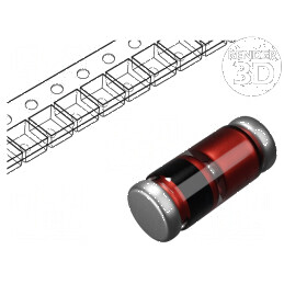 Diodă SMD MiniMELF 100V 0,15A 4ns Ufmax 1V Ir 5uA | Electronic-mag.ro | Componente Electronice