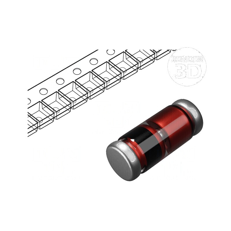 Diodă SMD MiniMELF 100V 0,15A 4ns Ufmax 1V Ir 5uA | Electronic-mag.ro | Componente Electronice Diodă SMD MiniMELF 100V 0,15A 4ns Ufmax 1V Ir 5uA | Electronic-mag.ro | Componente Electronice