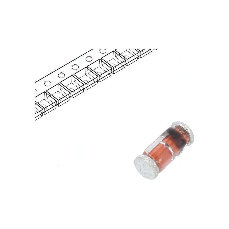 Diodă SMD 100V 0,15A 8ns QuadroMELF SOD80 | Electronic-mag.ro | Componente Electronice Diodă SMD 100V 0,15A 8ns QuadroMELF SOD80 | Electronic-mag.ro | Componente Electronice