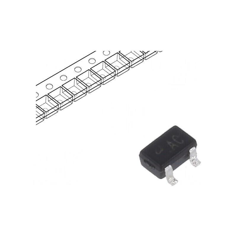 Tranzistor PNP bipolar BRT 50V 0,1A 200mW SOT323 | Electronic-mag.ro | Componente Electronice Tranzistor PNP bipolar BRT 50V 0,1A 200mW SOT323 | Electronic-mag.ro | Componente Electronice