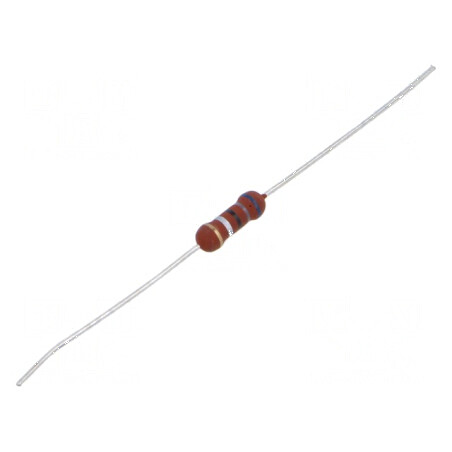 Rezistor metal film THT 6,8Ω 500mW ±5% Ø3x9mm | Electronic-mag.ro | Componente Electronice