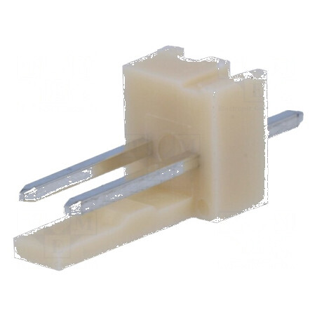 Conector cablu-placă soclu tată NS25 2,54mm 2 PIN THT 250V | Electronic-mag.ro | Componente Electronice