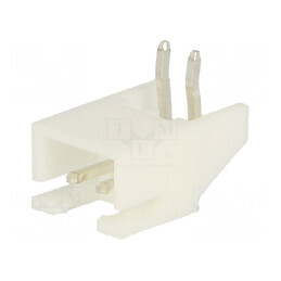 Conector cablu-placă soclu tată A2501 2,5mm PIN 2 THT 250V | Electronic-mag.ro | Componente Electronice
